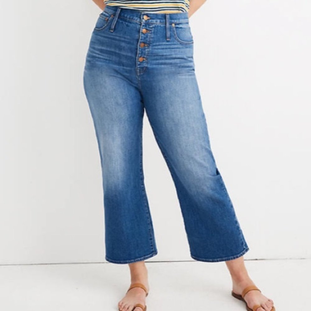 Madewell Slim Wide Leg Jeans: Olympia, Size 23, NWT.